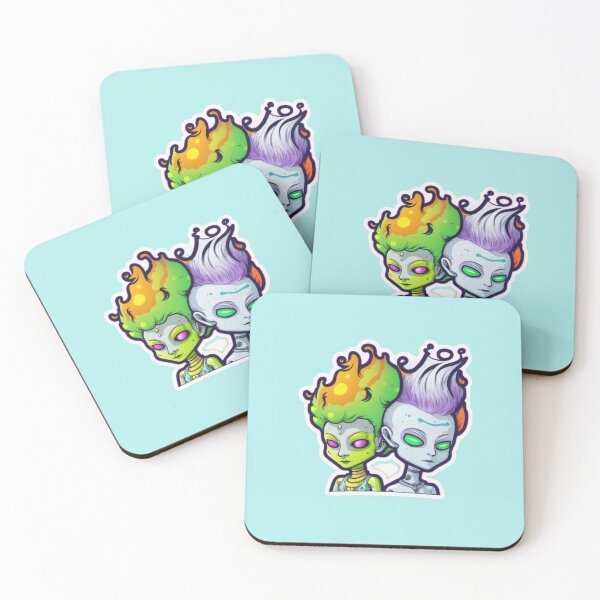 Item preview, Crazy alien friends designed and sold by decorjam.
