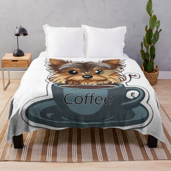 Item preview, Copy of All I Need Is Coffee And My Yorkie designed and sold by Adapatterns.