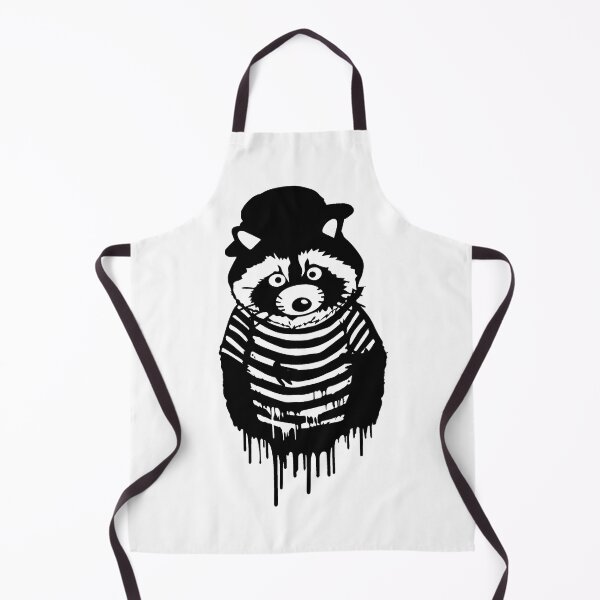 Item preview, Raccoon bear pantomime illustration Raccoon with hat designed and sold by theherbst131313.