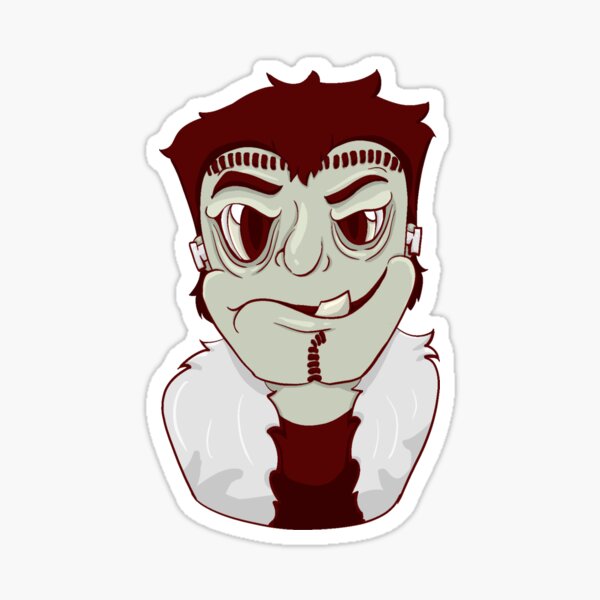 Frankenstein Monster Sticker