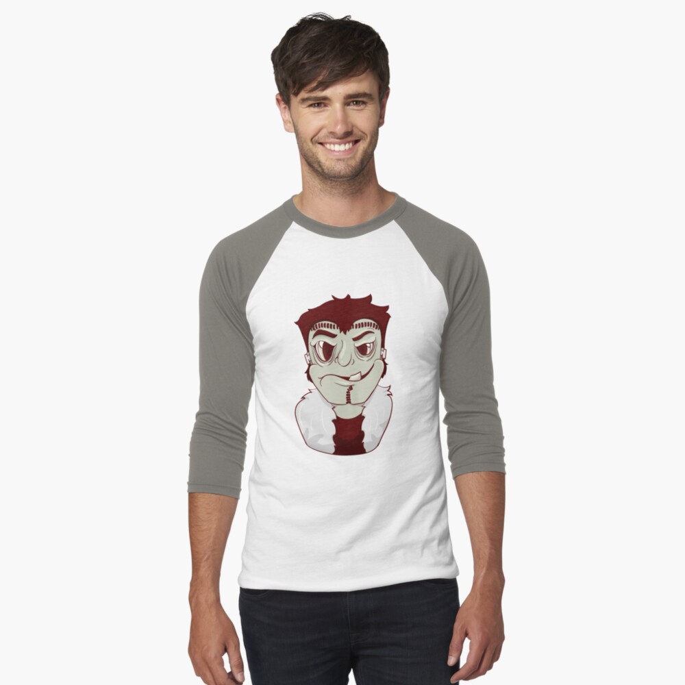 Item preview, Baseball ¾ Sleeve T-Shirt designed and sold by D00dleDucky.