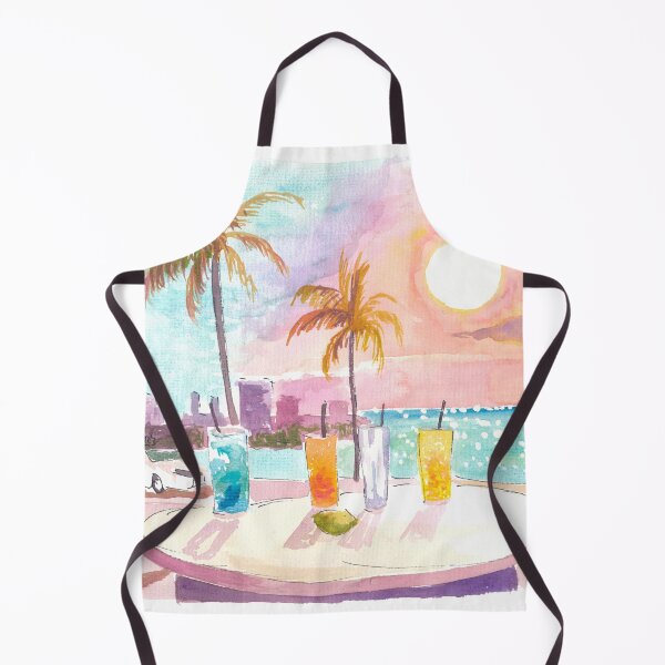 Item preview, Feeling the Soft Breeze in Miami Beach with Cocktails designed and sold by artshop77.