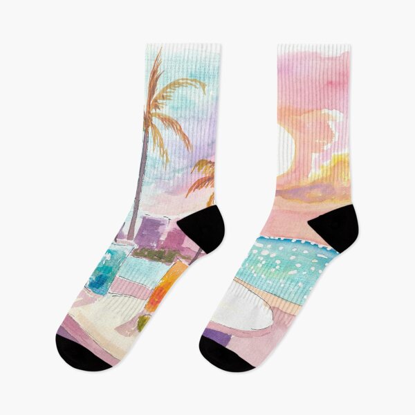 Item preview, Feeling the Soft Breeze in Miami Beach with Cocktails designed and sold by artshop77.