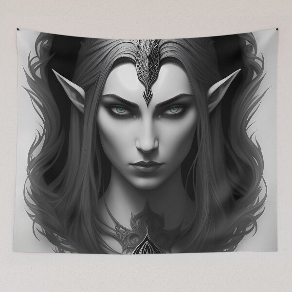 Item preview, Dark Fantasy Female Marbleborn Character 65 designed and sold by Inspire-Imagery.