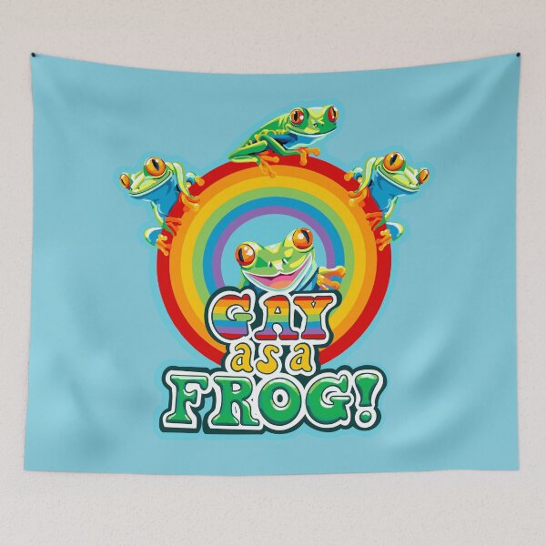 Item preview, Gay as a Frog! designed and sold by Joanne Neubauer.