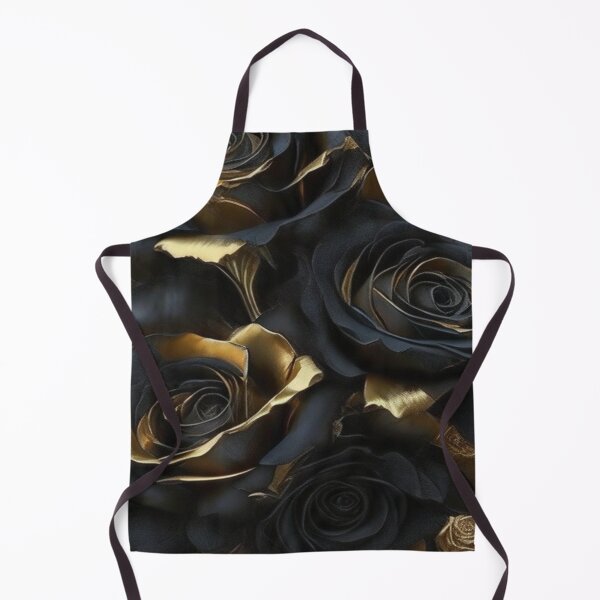 Item preview, black and gold roses designed and sold by nigejohn.