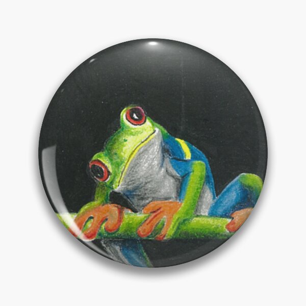 Item preview, Cutie Colorful Tree Frog designed and sold by Wendi Youngblood.