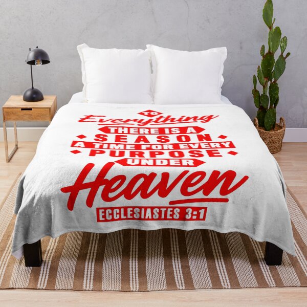 Item preview, Ecclesiastes 3:1 To Everything There Is A Season designed and sold by plushism.