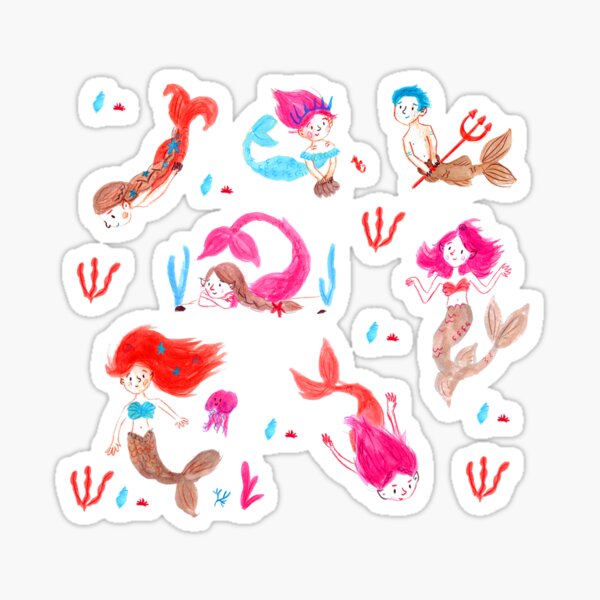 Mermaids Sticker