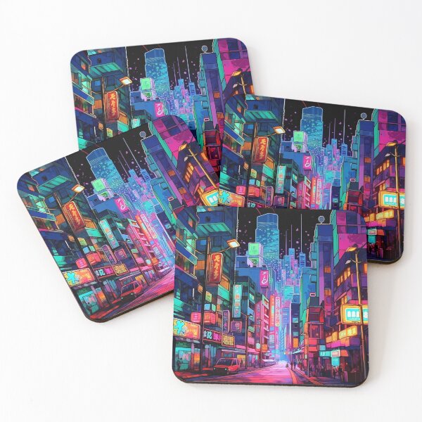 Item preview, Tokyo Abstract Nightscape designed and sold by Aim4Perfection.