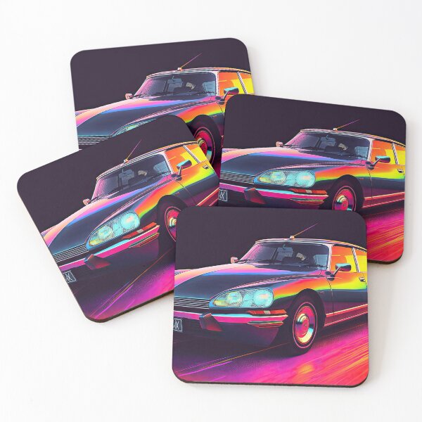 Item preview, Retro Car Digital Illustrations: A Journey to the 80s-90s designed and sold by Piotrek0001.