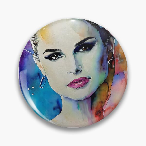 Artikelvorschau, Porträt von Natalie Portman entworfen und verkauft von bogfl.
