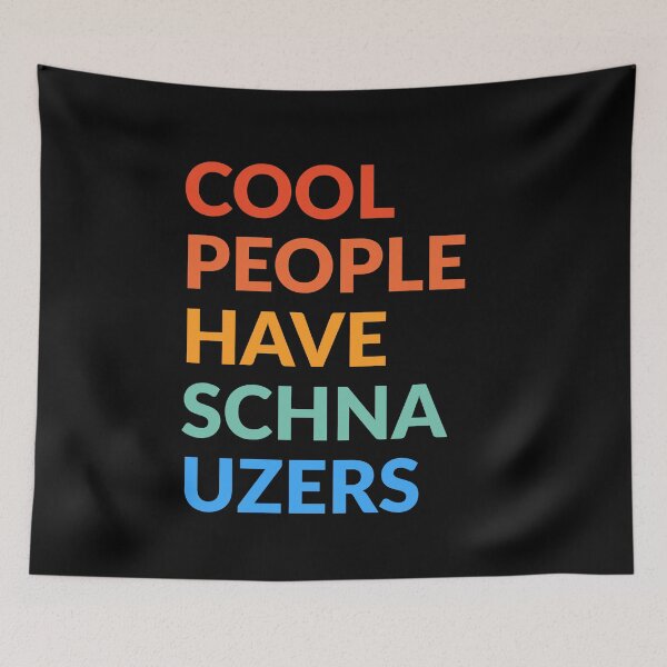 Item preview, Cool People Have Schnauzers Gift  designed and sold by Guarddogdrive.