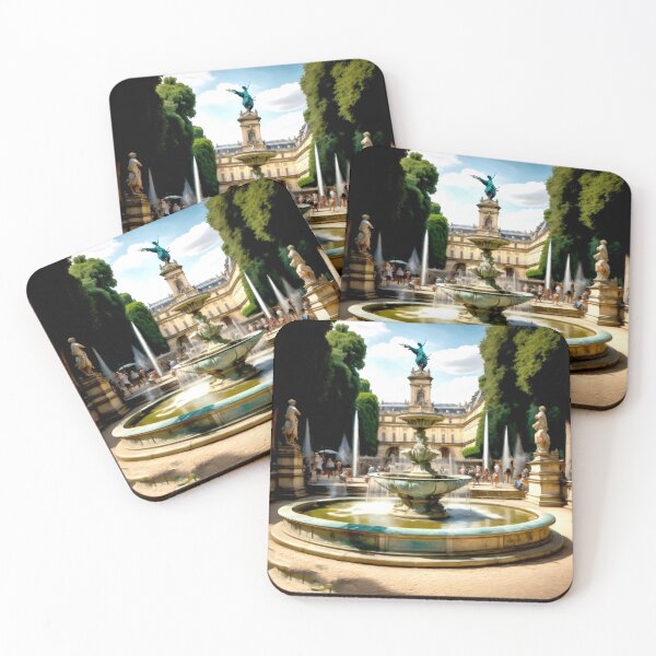 Item preview, Imaginary fountain in a Parisian garden N2 designed and sold by Armajay.