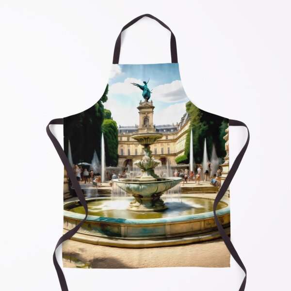 Item preview, Imaginary fountain in a Parisian garden N2 designed and sold by Armajay.