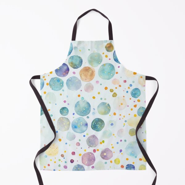 Aperçu de l'œuvre Motif de bulles à l'aquarelle. Bulles joyeuses créée et vendue par DO-artbyDeliaO.