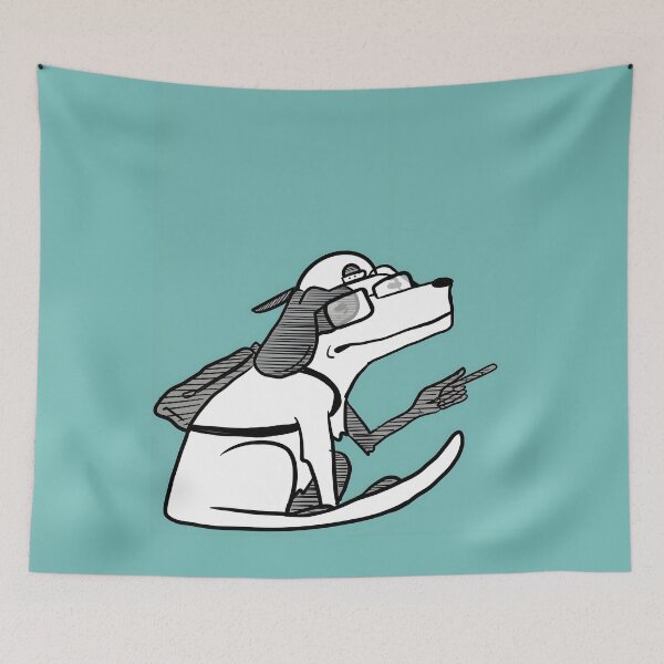 Item preview, cool dog does a point designed and sold by GnarlyTot.