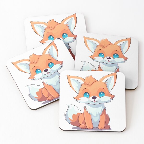 Item preview, Sweet Fox with Hypnotic Eyes - Enchanting Art Print designed and sold by QualityQuest.