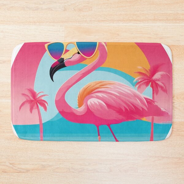 Item preview, summer patterns with flamingos and pineapples designed and sold by Adapatterns.