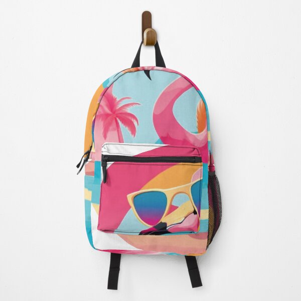 Item preview, summer patterns with flamingos and pineapples designed and sold by Adapatterns.