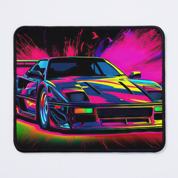 Item preview, Retro Car Digital Illustrations: A Journey to the 80s-90s designed and sold by Piotrek0001.