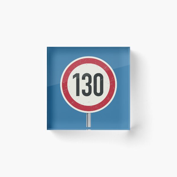 Item preview, Speed limit 130 km designed and sold by studio838.