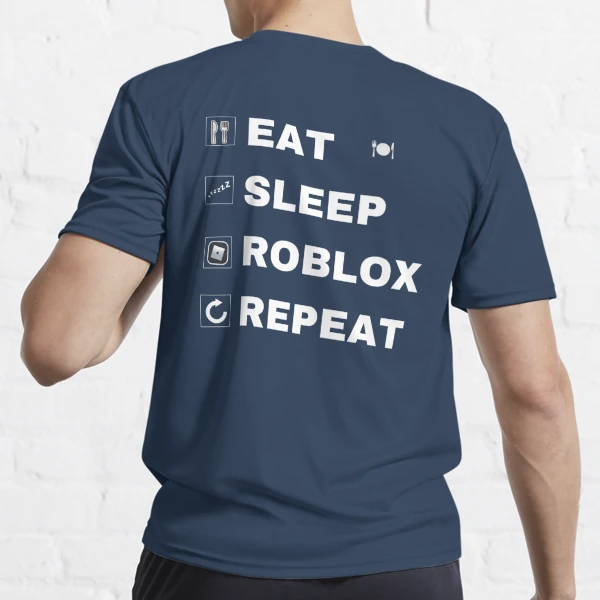 Eat sleep Roblox Repeat  Essential T-Shirt by bumpeshop