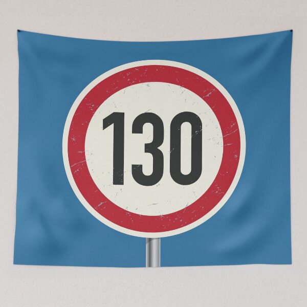 Item preview, Speed limit 130 km designed and sold by studio838.
