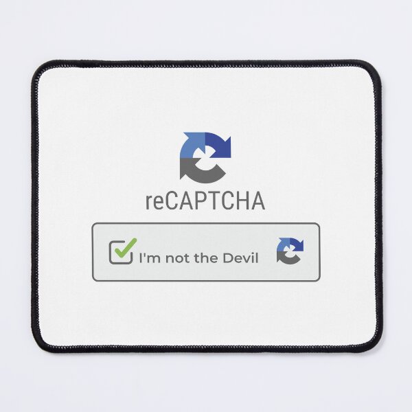 Item preview, reCaptcha - I'm not the Devil designed and sold by Awwwah.
