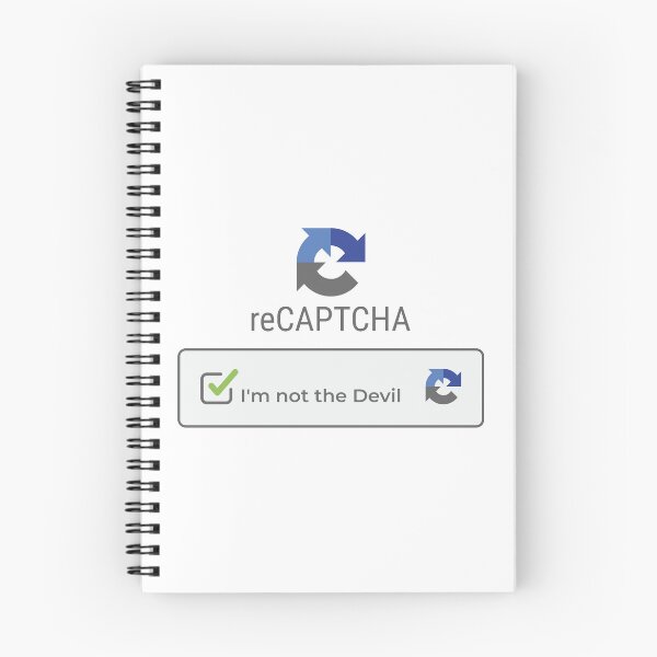 Item preview, reCaptcha - I'm not the Devil designed and sold by Awwwah.