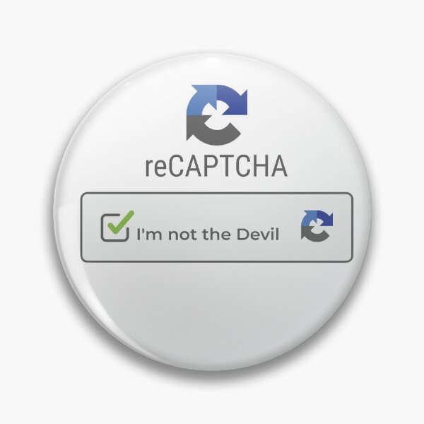 Item preview, reCaptcha - I'm not the Devil designed and sold by Awwwah.