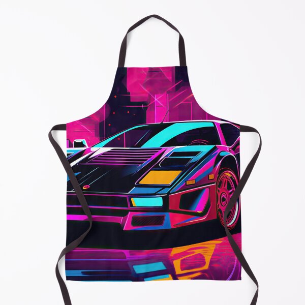 Item preview, Retro Car Digital Illustrations: A Journey to the 80s-90s designed and sold by Piotrek0001.