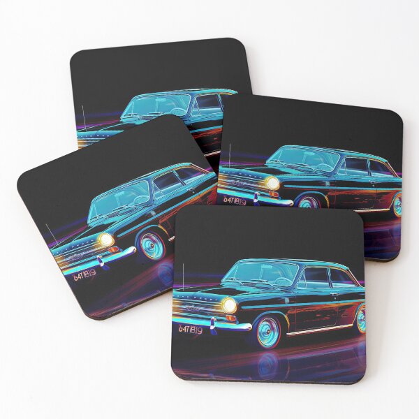Item preview, Retro Car Digital Illustrations: A Journey to the 80s-90s designed and sold by Piotrek0001.