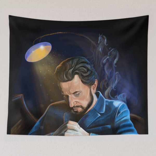 Item preview, Richard Armitage painting designed and sold by AK-Hevonen.