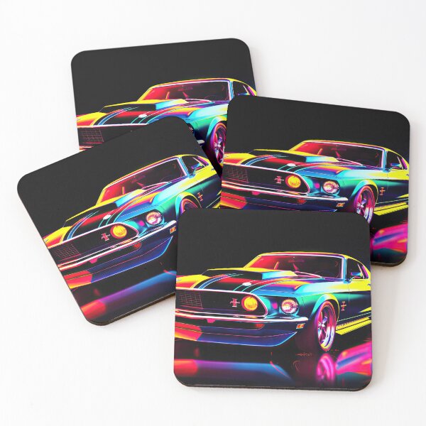 Item preview, Retro Car Digital Illustrations: A Journey to the 80s-90s designed and sold by Piotrek0001.