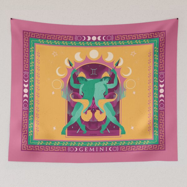 Item preview, Gemini - Ancient Greek Astrology Series designed and sold by flaroh.
