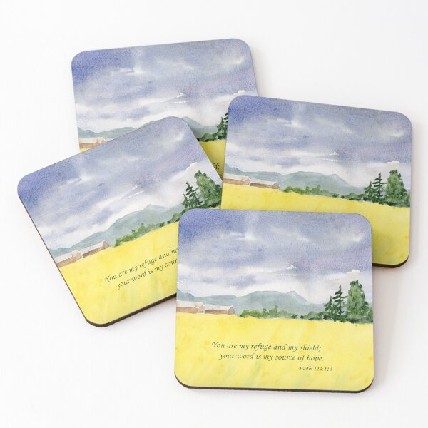 Item preview, Encouragement- Psalm 119:114 designed and sold by Diane Hall Watercolors.