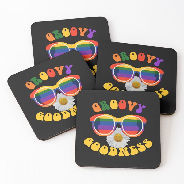 Item preview, Retro Never Dies Groovy Rainbows designed and sold by tamdevo1.