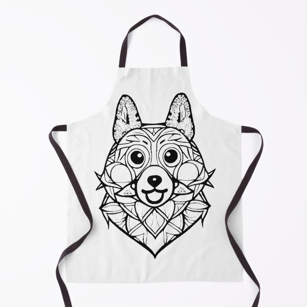 Item preview, Dog mandala coloring book page for meditation, relax, mindfulness designed and sold by UlfrGutheitrir.