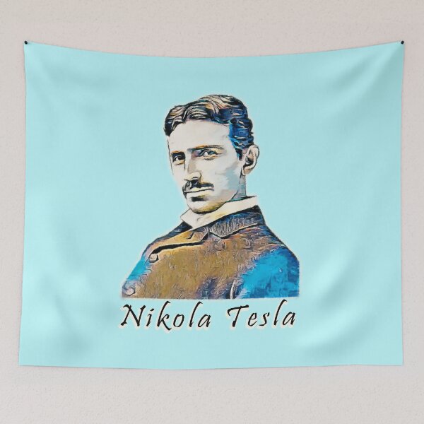 Item preview, Nikola Tesla Art Design designed and sold by Pikmi.