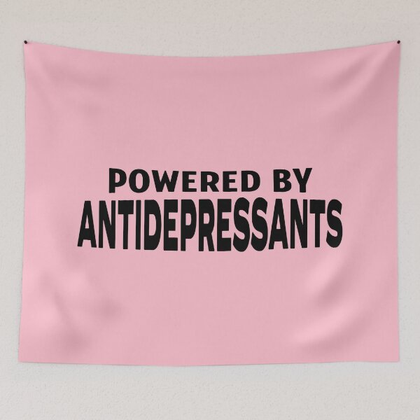 Item preview, Powered by Antidepressants  designed and sold by keilamariadesig.