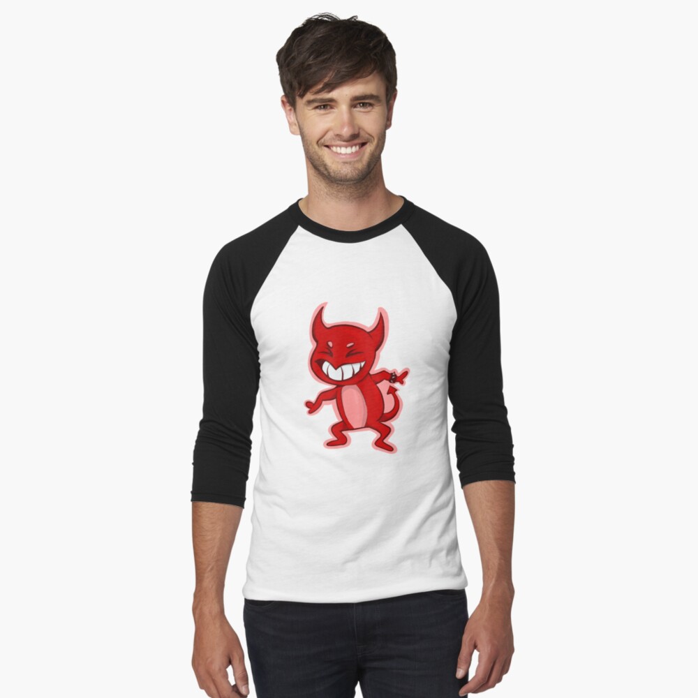 Item preview, Baseball ¾ Sleeve T-Shirt designed and sold by D00dleDucky.