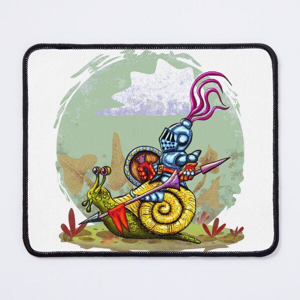 Item preview, Snail-Knight designed and sold by ElderIslesPress.