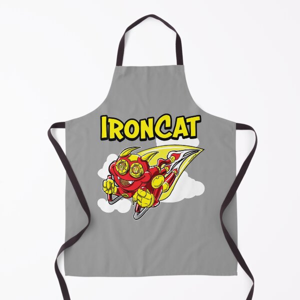 Item preview, Iron Cat rocketing through the sky designed and sold by eShirtLabs.
