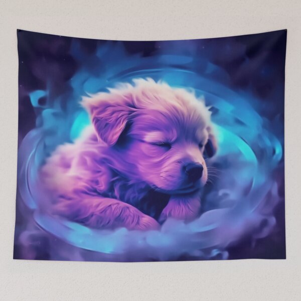 Item preview, Sleepy Dog - Dog Nap designed and sold by letsgetinspired.