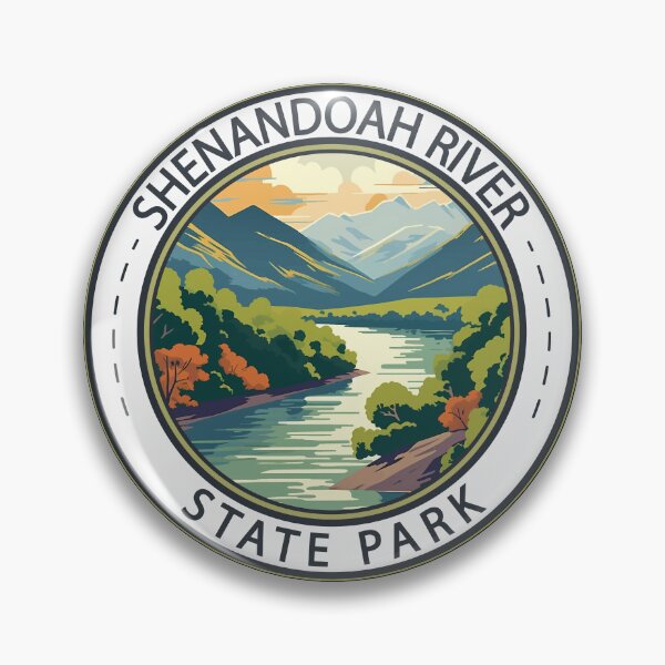 Item preview, Shenandoah River State Park Virginia Badge designed and sold by KrisSidDesigns.