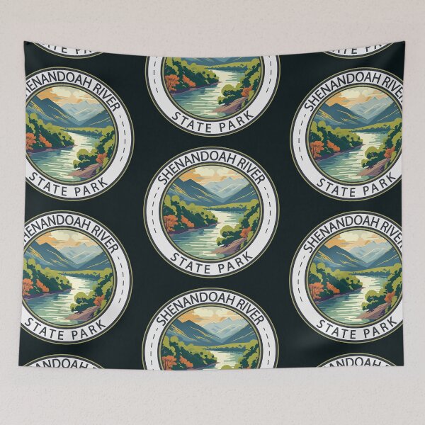 Item preview, Shenandoah River State Park Virginia Badge designed and sold by KrisSidDesigns.