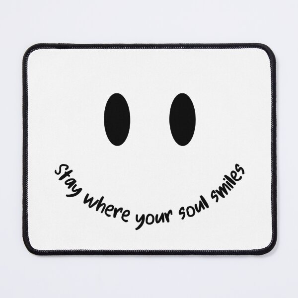 Item preview, Smiling Vector Art with Curved Quote and Oval Eyes designed and sold by DreamT-shirtSVG.