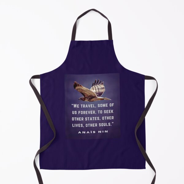 Item preview, Anaïs Nin quote: We travel, some of us forever.... designed and sold by artbleed.