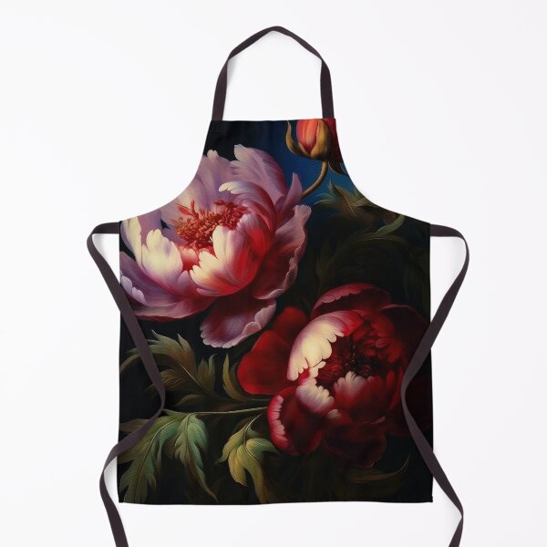 Item preview, Vintage Moody Floral Baroque Botanical Night Garden 7 Nightgarden designed and sold by UtArt.